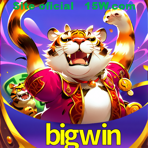 Imagem promocional da bigwin mostrando a plataforma e suas vantagens